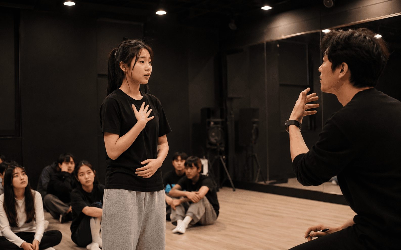 연기 기초 과정 이미지